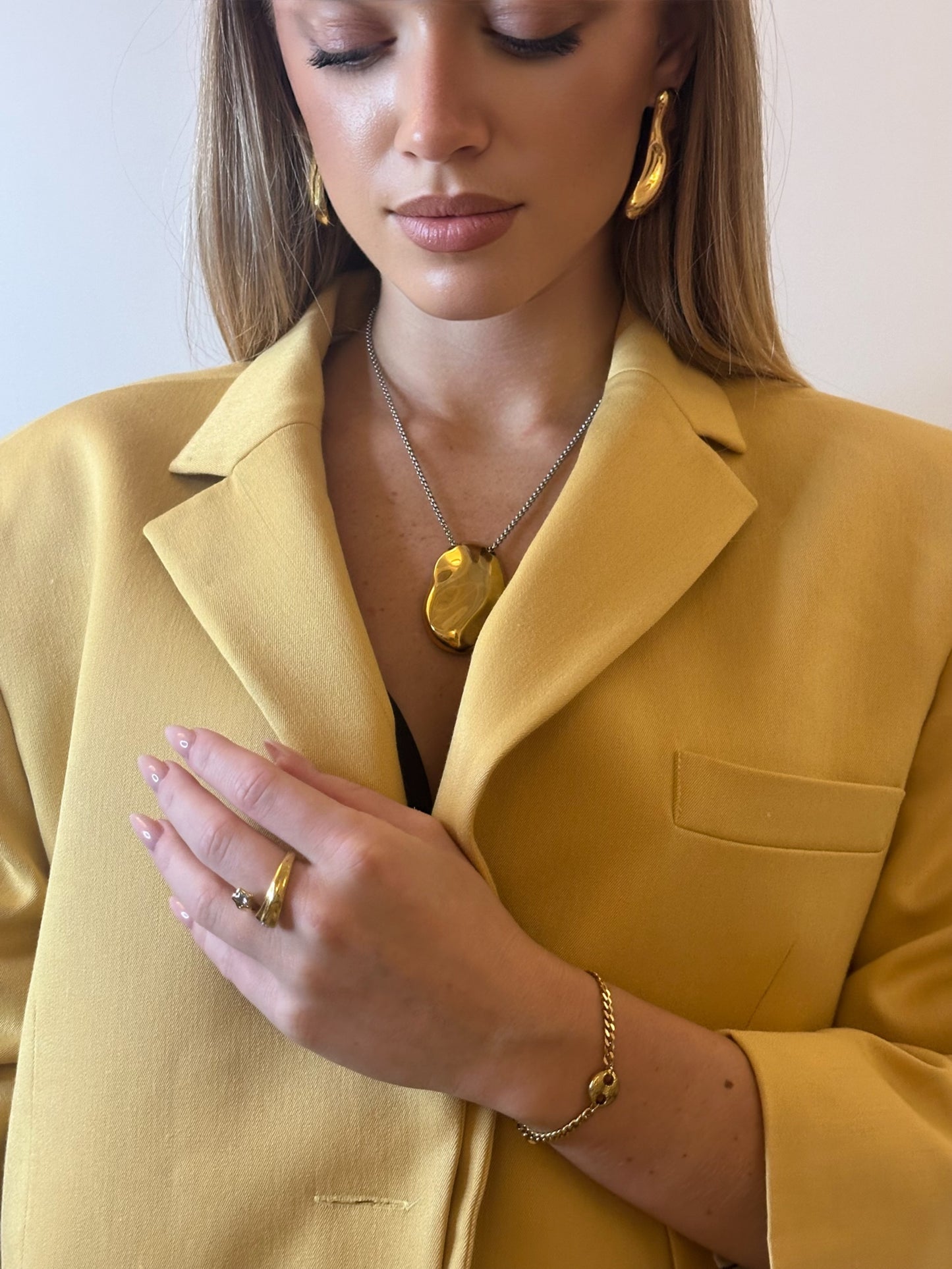 Bracelet gourmette café