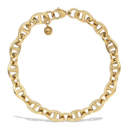 Bracelet café doré