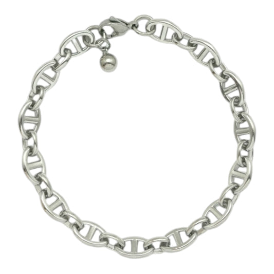 Bracelet café argenté